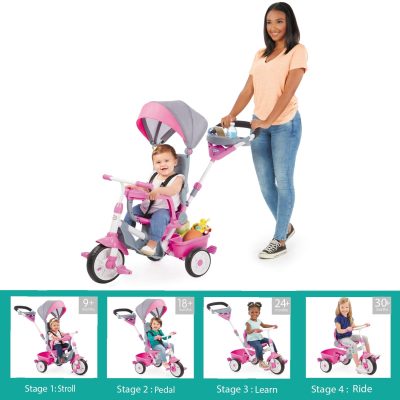 Perfect Fit™ 4-in-1-Trike – Pink