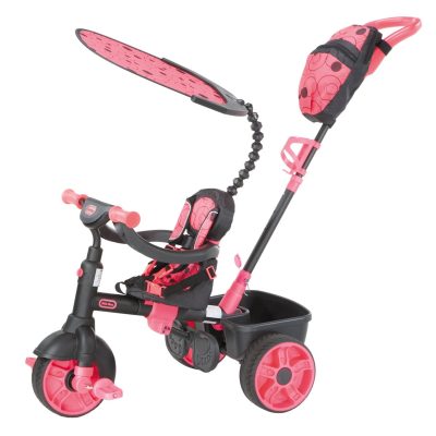 4-in-1 Trike Deluxe Edition – Neon Pink