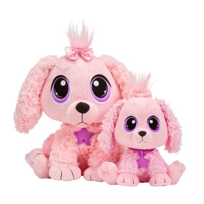 Rescue Tales™ Pink Poodle Adoptable Pet & Pink Poodle Baby