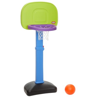 TotSports™ Easy Score™ Basketball Set – Purple/Green